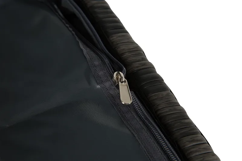 Gigant vedenpitävä XL-tyynysäilytyslaatikko ulkokäyttöön – Polyrottinkinen säilytyslaatikko (L150xS90xK101 cm) - Harmaa - Puutarhakalusteet - Säilytyslaatikot & kalustesuojat - Säilytyslaatikot ulos