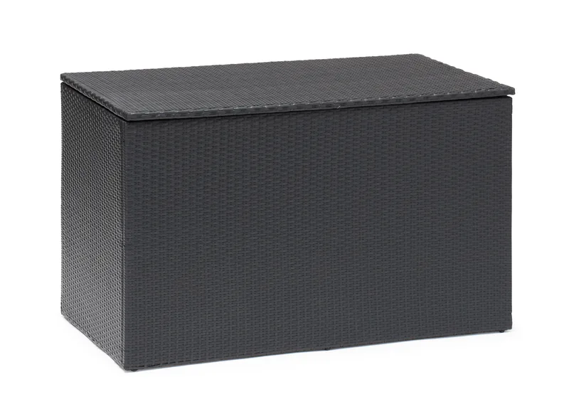 Hillerstorp Boston pehmustelaatikko XL 136x78 cm, Polyrottinki/harmaa/musta
