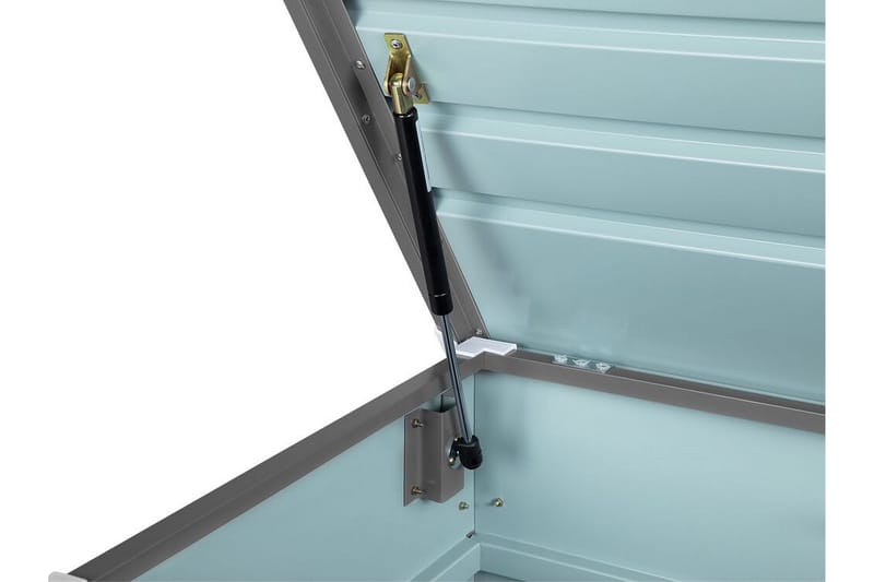 Pehmustelaatikko CebRoosa 132 x 62 cm Harmaa - Harmaa - Puutarhakalusteet - Säilytyslaatikot & kalustesuojat - Säilytyslaatikot ulos