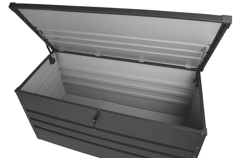 Pehmustelaatikko Cebrosa 62x132x64 cm - Puutarhakalusteet - Säilytyslaatikot & kalustesuojat - Säilytyslaatikot ulos