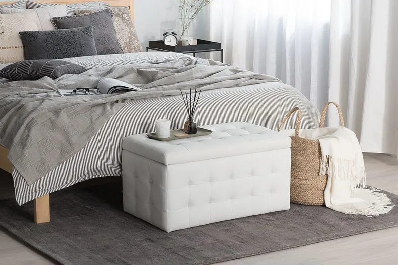 Pehmustelaatikko Michigan 42x72x40 cm - Huonekalut - Tuoli & nojatuoli - Jakkara & jalkarahi - Rahi - Chesterfield-rahi