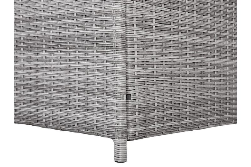 Pehmustelaatikko Modena 158 cm - Harmaa - Puutarhakalusteet - Säilytyslaatikot & kalustesuojat - Säilytyslaatikot ulos