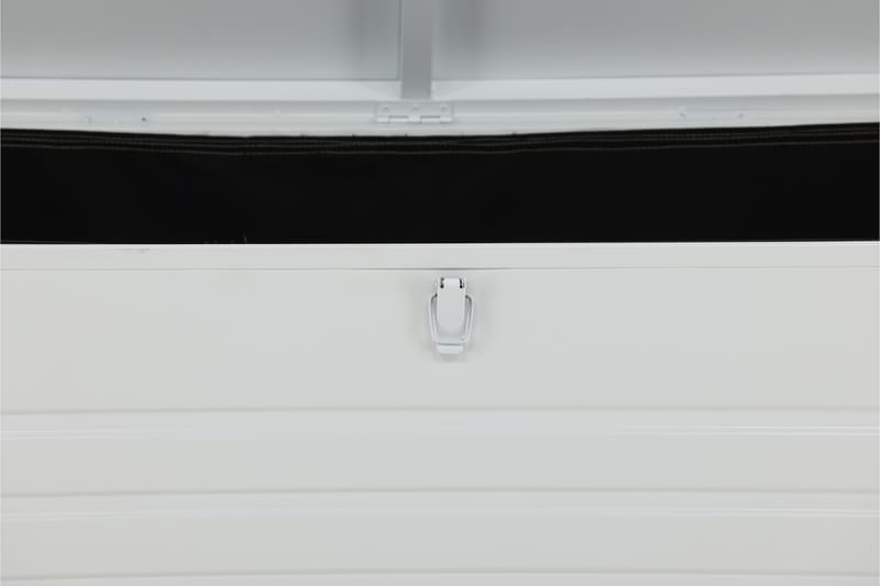 Pehmustelaatikko Tiana 150x90 cm - Valkoinen - Puutarhakalusteet - Säilytyslaatikot & kalustesuojat - Säilytyslaatikot ulos