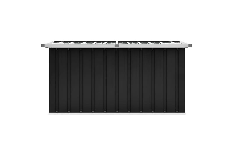 Puutarhan varastoarkku antrasiitti 129x67x65 cm - Puutarhakalusteet - Säilytyslaatikot & kalustesuojat - Säilytyslaatikot ulos