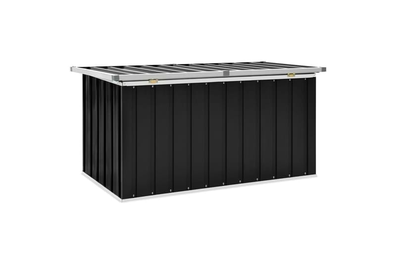 Puutarhan varastoarkku antrasiitti 129x67x65 cm - Puutarhakalusteet - Säilytyslaatikot & kalustesuojat - Säilytyslaatikot ulos