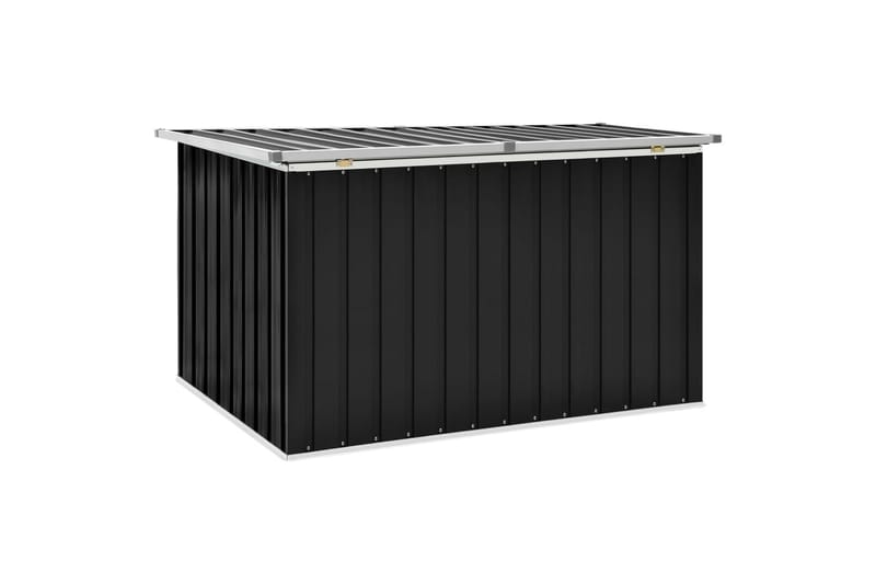Puutarhan varastoarkku antrasiitti 149x99x93 cm - Puutarhakalusteet - Säilytyslaatikot & kalustesuojat - Säilytyslaatikot ulos