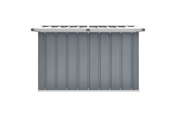 Puutarhan varastoarkku harmaa 109x67x65 cm - Puutarhakalusteet - Säilytyslaatikot & kalustesuojat - Säilytyslaatikot ulos