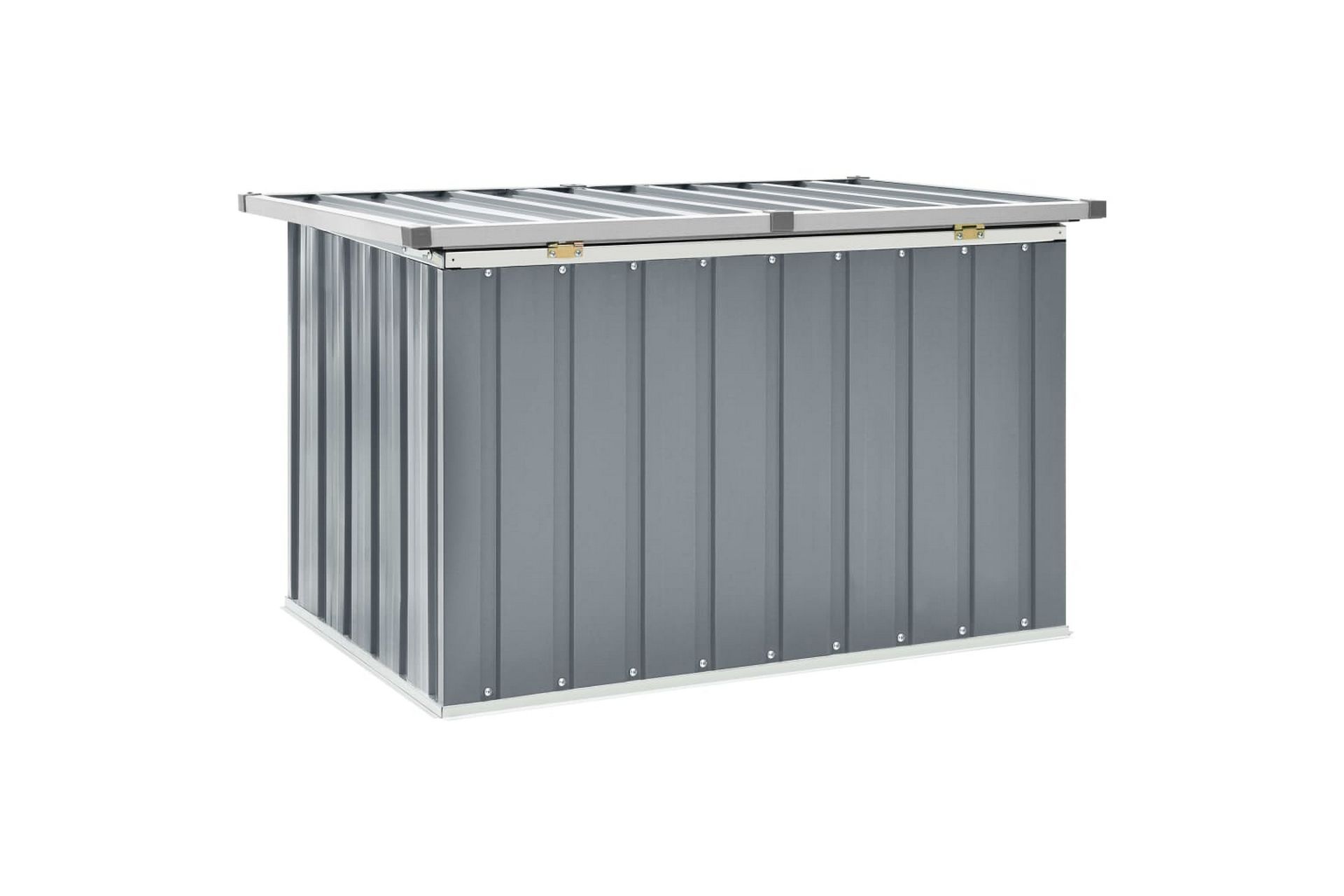 Puutarhan varastoarkku harmaa 109x67x65 cm - Puutarhakalusteet - Säilytyslaatikot & kalustesuojat - Säilytyslaatikot ulos