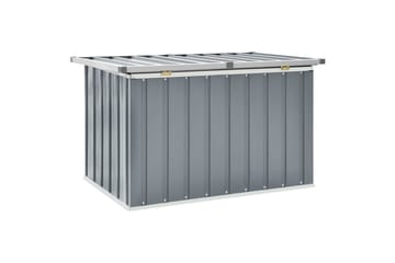 Puutarhan varastoarkku harmaa 109x67x65 cm - Puutarhakalusteet - Säilytyslaatikot & kalustesuojat - Säilytyslaatikot ulos