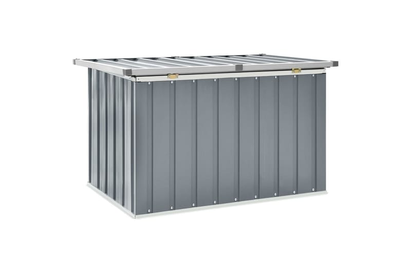 Puutarhan varastoarkku harmaa 109x67x65 cm - Puutarhakalusteet - Säilytyslaatikot & kalustesuojat - Säilytyslaatikot ulos