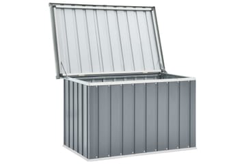 Puutarhan varastoarkku harmaa 109x67x65 cm - Puutarhakalusteet - Säilytyslaatikot & kalustesuojat - Säilytyslaatikot ulos