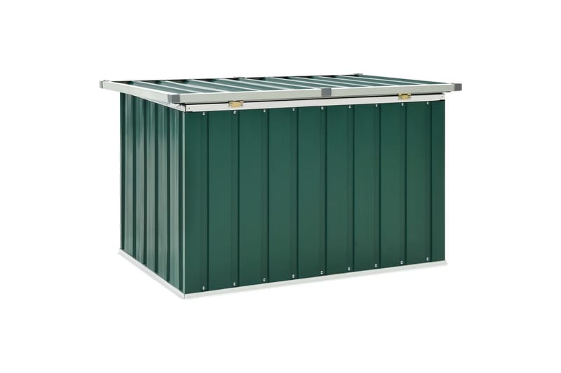 Puutarhan varastoarkku vihreä 109x67x65 cm - Puutarhakalusteet - Säilytyslaatikot & kalustesuojat - Säilytyslaatikot ulos