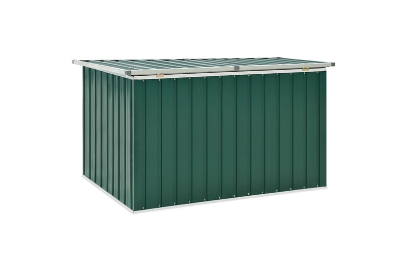 Puutarhan varastoarkku vihreä 149x99x93 cm - Puutarhakalusteet - Säilytyslaatikot & kalustesuojat - Säilytyslaatikot ulos