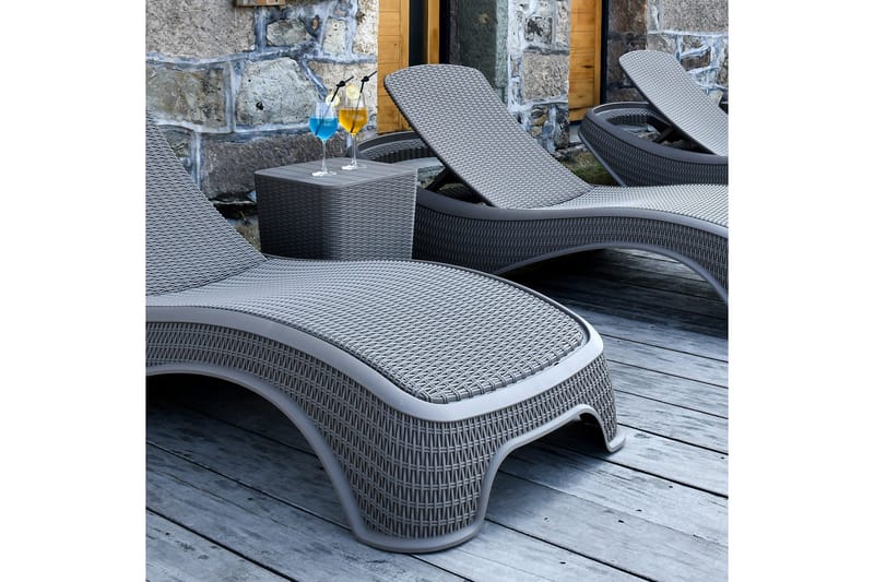 Säilytyslaatikko Bocas Harmaa - Puutarhakalusteet - Säilytyslaatikot & kalustesuojat - Säilytyslaatikot ulos