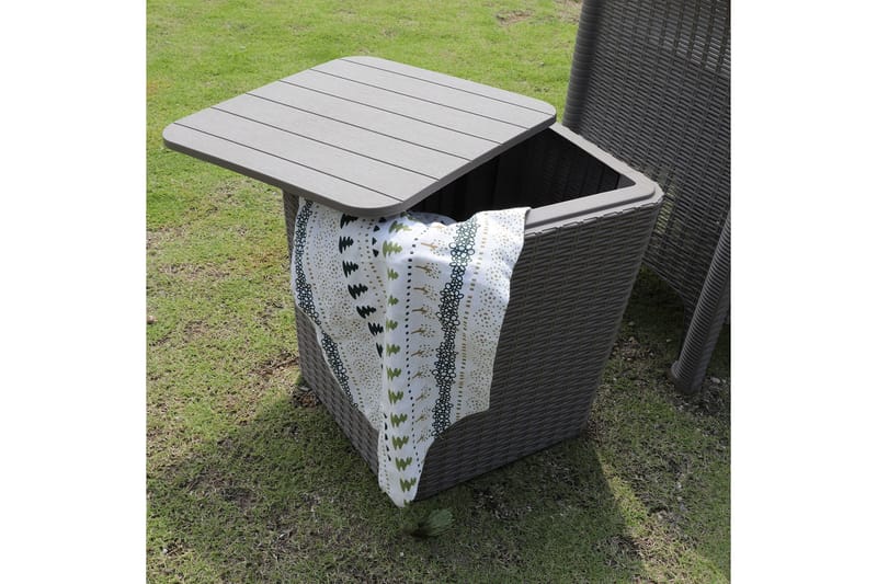 Säilytyslaatikko Bocas Harmaa - Puutarhakalusteet - Säilytyslaatikot & kalustesuojat - Säilytyslaatikot ulos