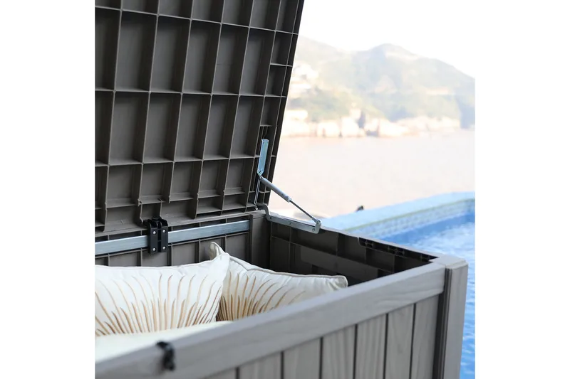 Säilytyslaatikko Praia Musta - Puutarhakalusteet - Säilytyslaatikot & kalustesuojat - Säilytyslaatikot ulos