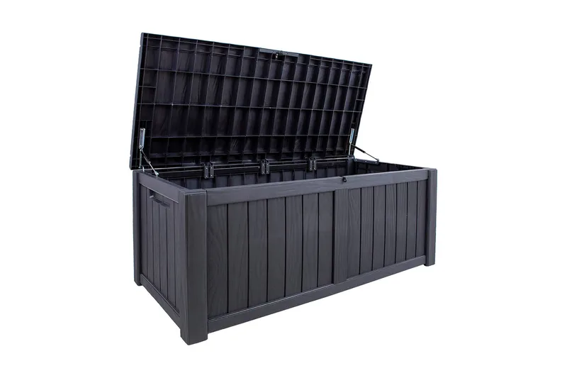 Säilytyslaatikko Praia Musta - Puutarhakalusteet - Säilytyslaatikot & kalustesuojat - Säilytyslaatikot ulos