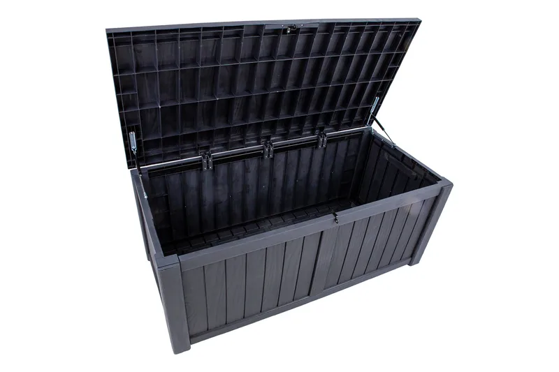 Säilytyslaatikko Praia Musta - Puutarhakalusteet - Säilytyslaatikot & kalustesuojat - Säilytyslaatikot ulos