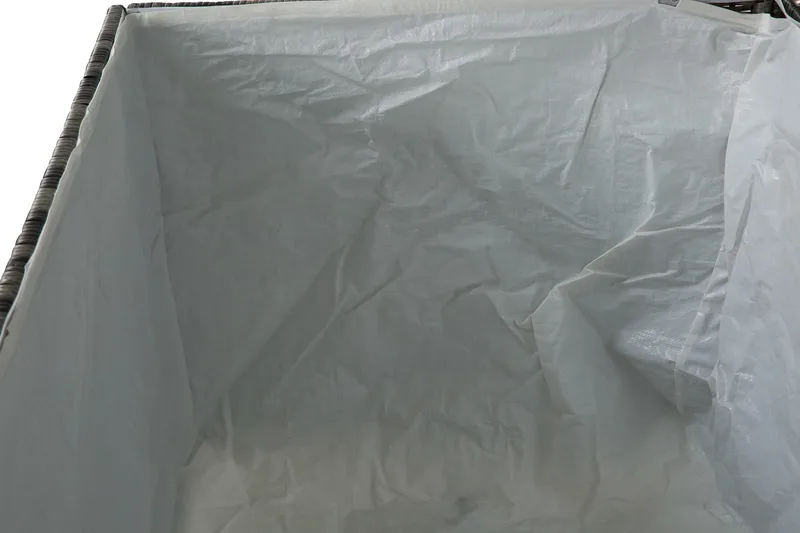 Sydney vedenpitävä Large-tyynysäilytyslaatikko ulkokäyttöön – Polyrottinkinen säilytyslaatikko (L140xS80xK90 cm) - Harmaa - Puutarhakalusteet - Säilytyslaatikot & kalustesuojat - Säilytyslaatikot ulos