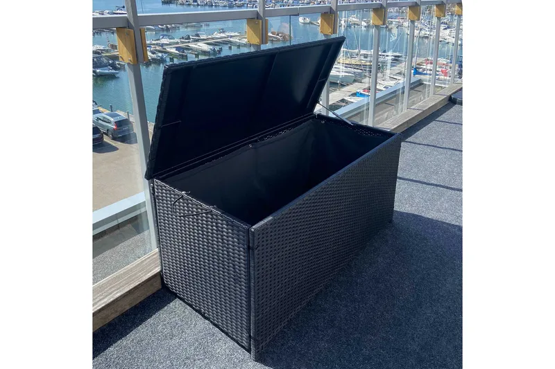 Tyynylaatikko 420 L - Antrasiitti - Puutarhakalusteet - Säilytyslaatikot & kalustesuojat - Säilytyslaatikot ulos