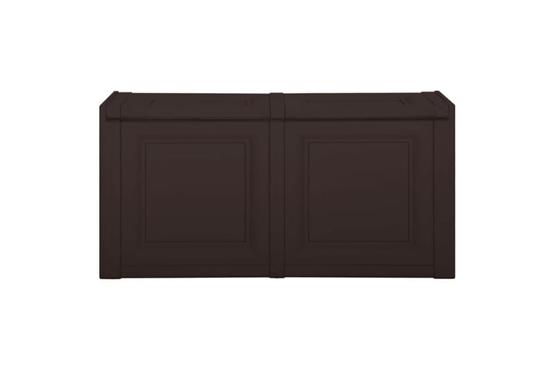 Tyynylaatikko ruskea 86x40x42 cm 85 l - Ruskea - Puutarhakalusteet - Säilytyslaatikot & kalustesuojat - Säilytyslaatikot ulos