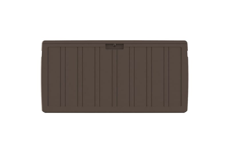 Tyynylaatikko ruskea 117x45,5x57,5 cm 270 l - Ruskea - Puutarhakalusteet - Säilytyslaatikot & kalustesuojat - Säilytyslaatikot ulos