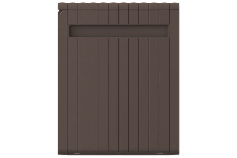 Tyynylaatikko ruskea 117x45,5x57,5 cm 270 l - Ruskea - Puutarhakalusteet - Säilytyslaatikot & kalustesuojat - Säilytyslaatikot ulos