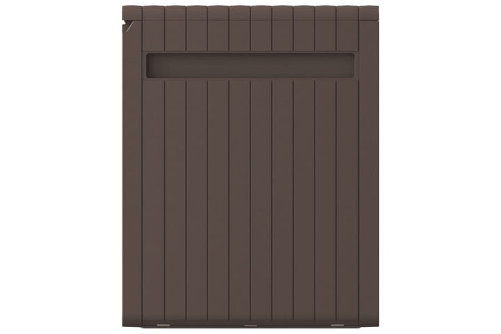 Tyynylaatikko ruskea 117x45,5x57,5 cm 270 l - Ruskea - Säilytyslaatikot ulos