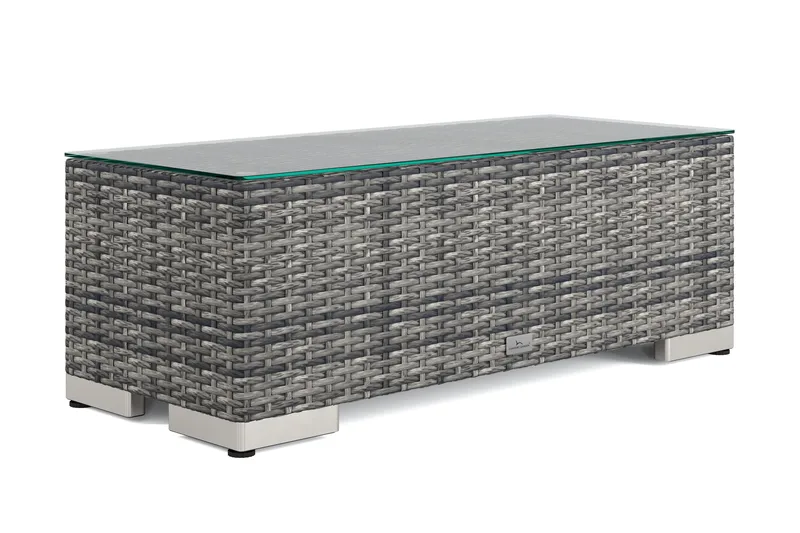 Bahamas Päätymoduuli Ulkokäyttöön 38x90 cm, Harmaa