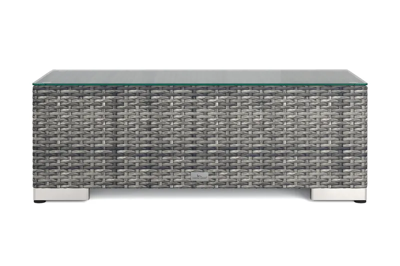 Bahamas Päätymoduuli Ulkokäyttöön 38x90 cm - Harmaa - Puutarhakalusteet - Tarvikkeet ulos - Tee se itse-moduulit