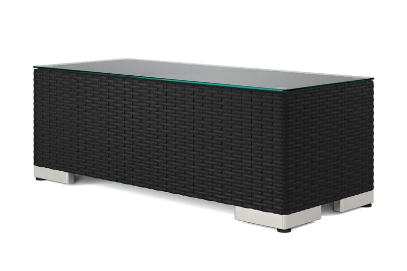 Bahamas Päätymoduuli Ulkokäyttöön 90 cm - Musta - Puutarhakalusteet - Tarvikkeet ulos - Tee se itse-moduulit