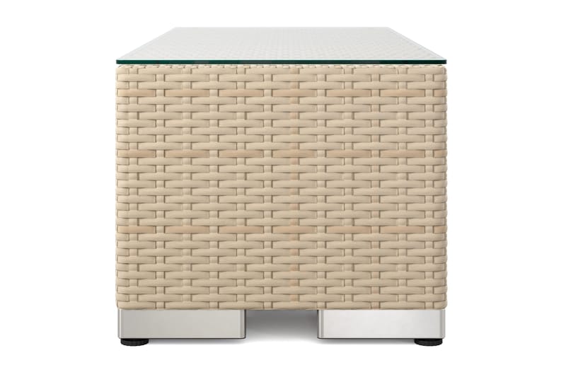 Bahamas Päätymoduuli Ulkokäyttöön 38x90 cm - Hiekka - Puutarhakalusteet - Tarvikkeet ulos - Tee se itse-moduulit