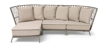 Hillerstorp Jet Set divaani - Beige - Puutarhakalusteet - Tarvikkeet ulos - Tee se itse-moduulit
