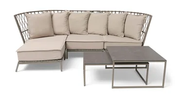 Hillerstorp Jet Set divaani - Beige - Puutarhakalusteet - Tarvikkeet ulos - Tee se itse-moduulit