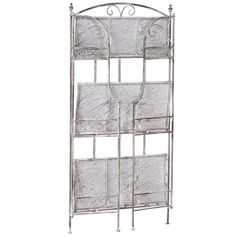 Hylly ulos Villadose 60 cm - Harmaa - Puutarhakalusteet - Tarvikkeet ulos - Muut puutarhatarvikkeet - Hylly ulkokäyttöön