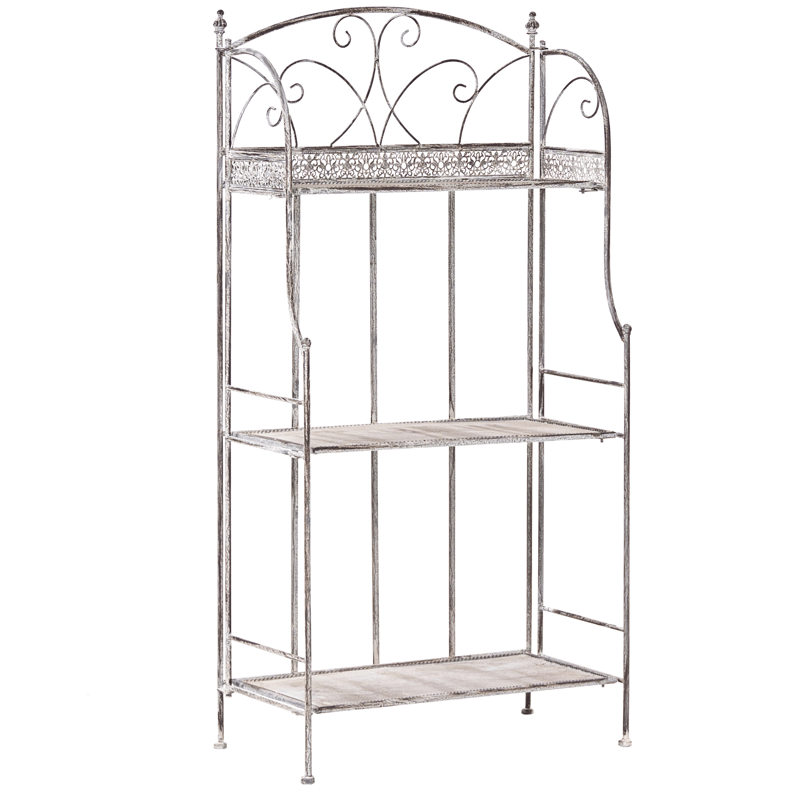 Hylly ulos Villadose 60 cm, Harmaa