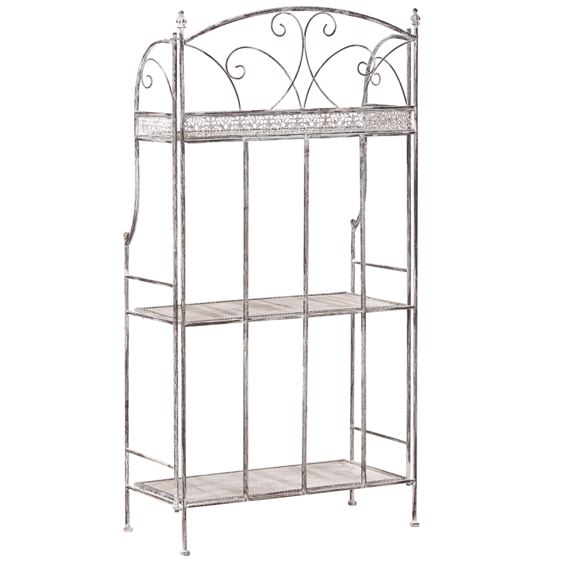 Hylly ulos Villadose 60 cm - Harmaa - Puutarhakalusteet - Tarvikkeet ulos - Muut puutarhatarvikkeet - Hylly ulkokäyttöön