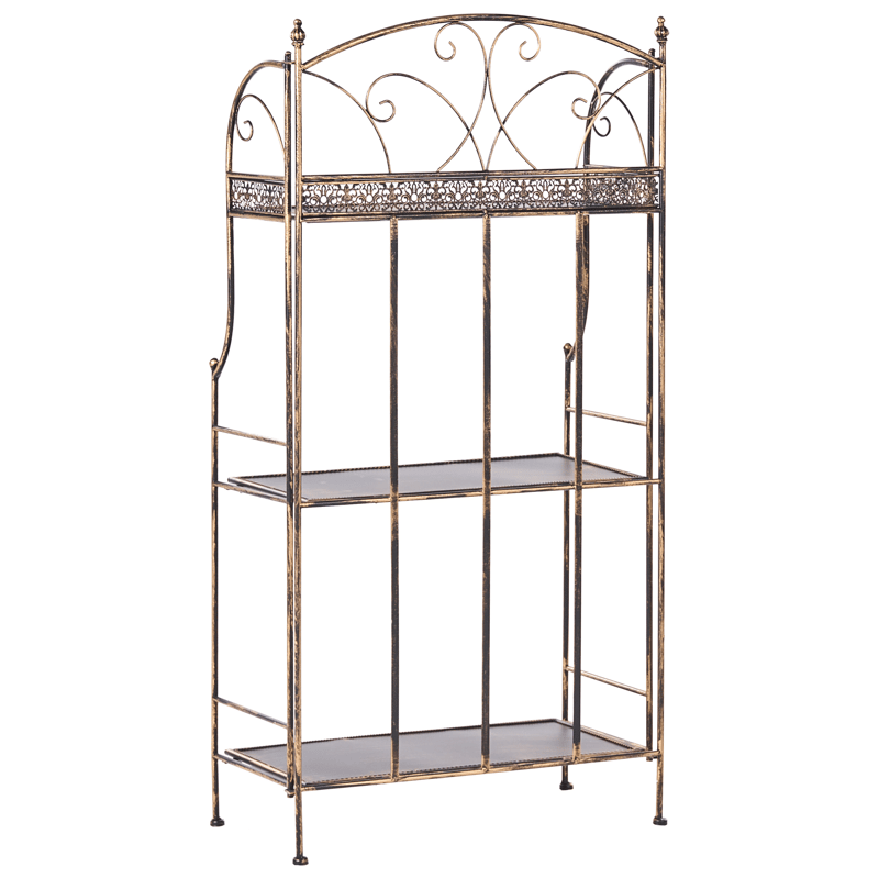 Hylly ulos Villadose 60 cm - Musta - Puutarhakalusteet - Tarvikkeet ulos - Muut puutarhatarvikkeet - Hylly ulkokäyttöön