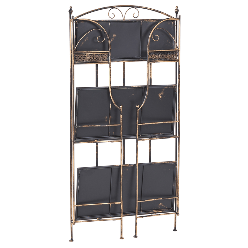 Hylly ulos Villadose 60 cm - Musta - Puutarhakalusteet - Tarvikkeet ulos - Muut puutarhatarvikkeet - Hylly ulkokäyttöön