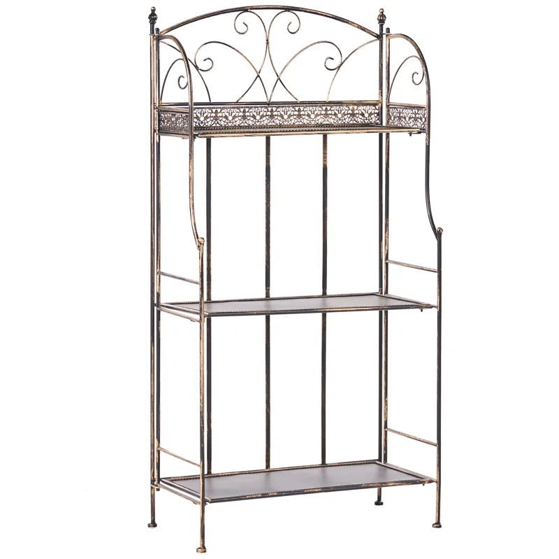 Hylly ulos Villadose 60 cm, Musta