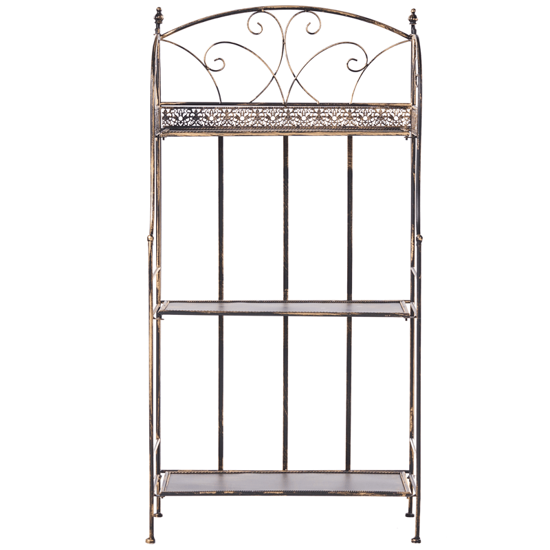 Hylly ulos Villadose 60 cm - Musta - Puutarhakalusteet - Tarvikkeet ulos - Muut puutarhatarvikkeet - Hylly ulkokäyttöön