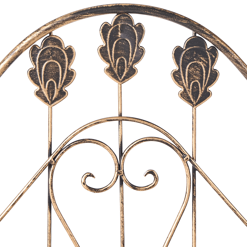 Hylly ulos Visano 59 cm - Musta - Puutarhakalusteet - Tarvikkeet ulos - Muut puutarhatarvikkeet - Hylly ulkokäyttöön