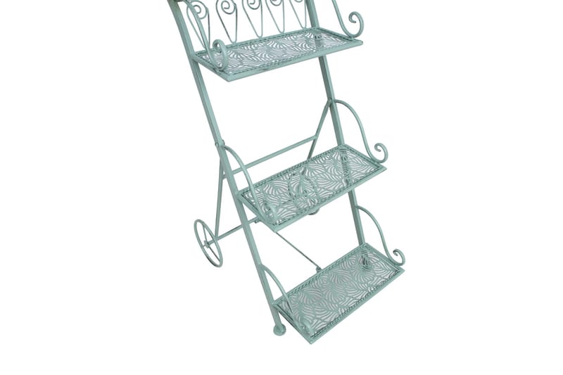Hylly Mint 37x49x81 cm Antiikinvihreä - Puutarhakalusteet - Tarvikkeet ulos - Muut puutarhatarvikkeet - Hylly ulkokäyttöön