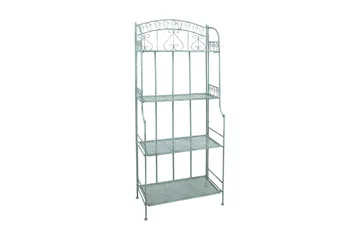 Hylly Mint 62x32x156 cm Antiikinvihreä - Puutarhakalusteet - Tarvikkeet ulos - Muut puutarhatarvikkeet - Hylly ulkokäyttöön