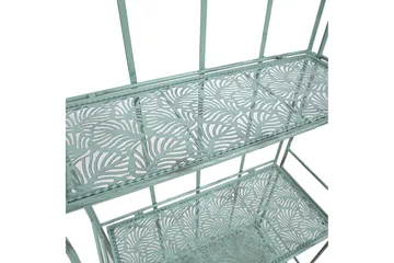Hylly Mint 62x32x156 cm Antiikinvihreä - Puutarhakalusteet - Tarvikkeet ulos - Muut puutarhatarvikkeet - Hylly ulkokäyttöön