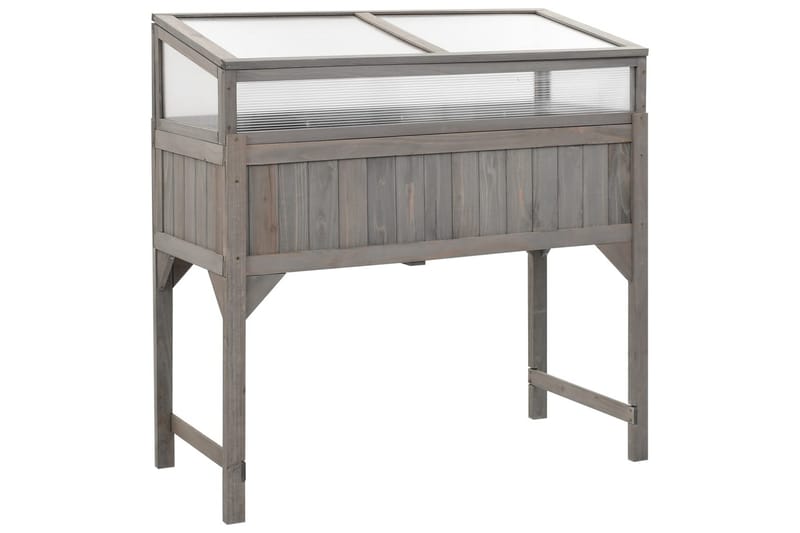 Jalallinen kasvihuoneellinen istutuslaatikko 110x54x120cm - Puutarhakalusteet - Tarvikkeet ulos - Muut puutarhatarvikkeet - Ruukut ulkokäyttöön