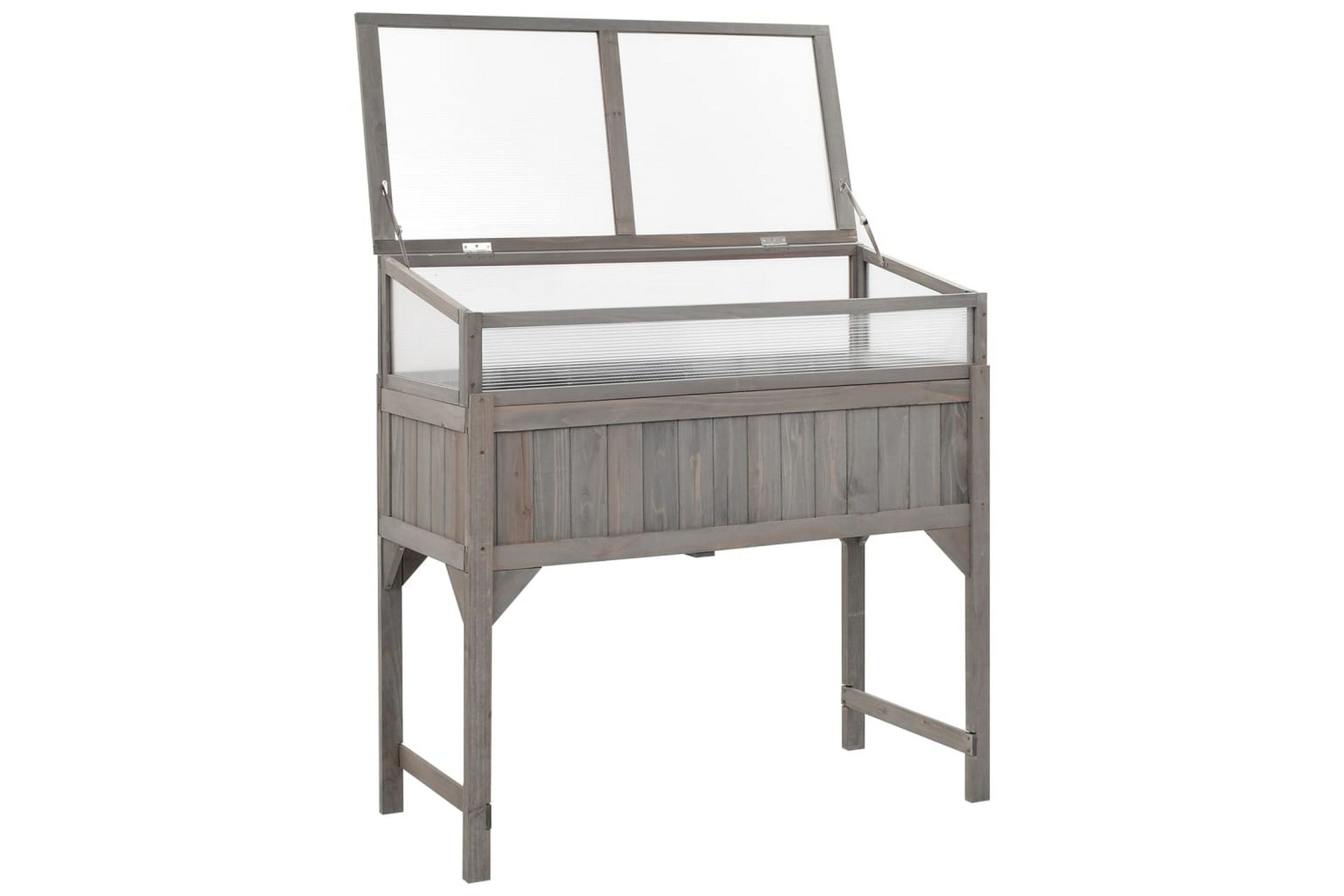 Jalallinen kasvihuoneellinen istutuslaatikko 110x54x120cm - Puutarhakalusteet - Tarvikkeet ulos - Muut puutarhatarvikkeet - Ruukut ulkokäyttöön