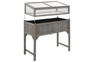 Jalallinen kasvihuoneellinen istutuslaatikko 110x54x120cm - Puutarhakalusteet - Tarvikkeet ulos - Muut puutarhatarvikkeet - Ruukut ulkokäyttöön