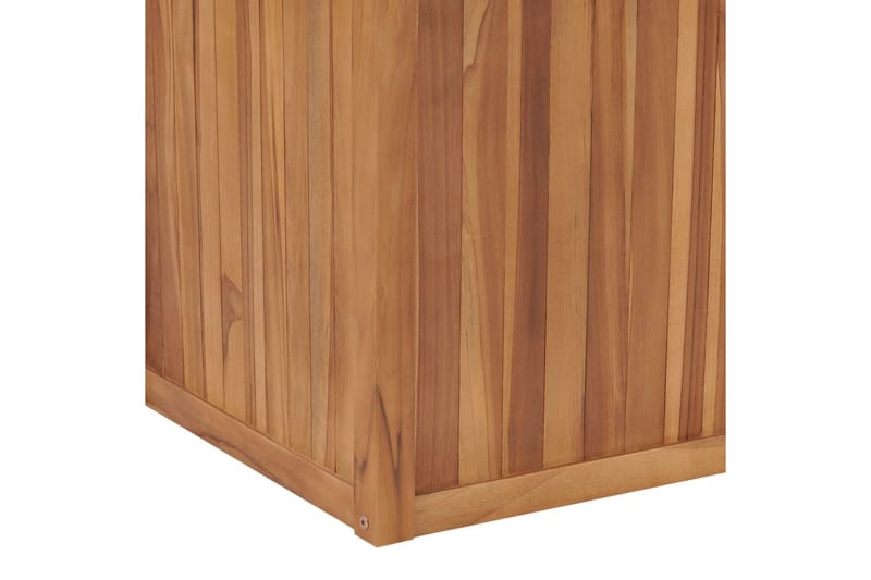 Korotettu kukkalaatikko 100x50x50 cm täysi tiikki - Puutarhakalusteet - Tarvikkeet ulos - Muut puutarhatarvikkeet - Ruukut ulkokäyttöön
