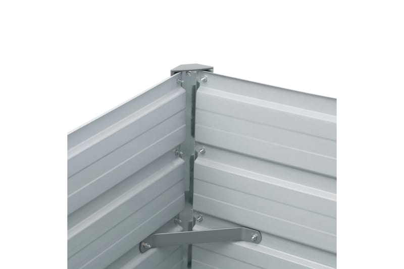 Korotettu kukkalaatikko galv. teräs 400x80x45 cm antrasiitti - Antrasiitti - Puutarhakalusteet - Tarvikkeet ulos - Muut puutarhatarvikkeet - Ruukut ulkokäyttöön
